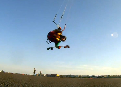 Jump Kite longboard