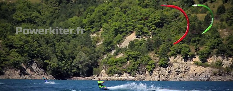 Kitesurf avec la Matrixx II à Savine