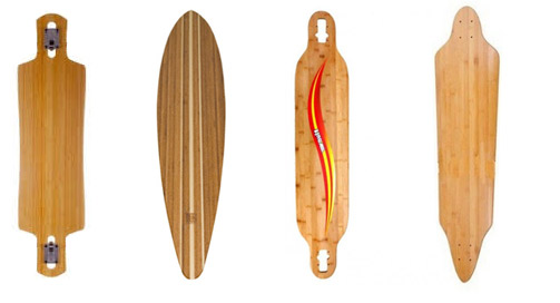 Plateaux de longboard