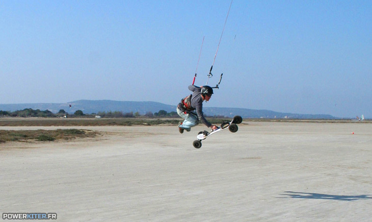 Kite mountainboard au coussoules