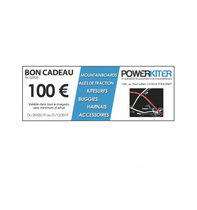 Bon d'achat Powerkiter