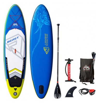 Sup Inflatable Aqua Marina Paddle Beast 10.6" - Inflatable Paddle