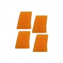 MBS Shockblocks Matrix III Erasers - Medium - Orange