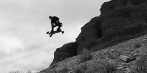 le mountainboard il y a 20 ans, saut de corniche