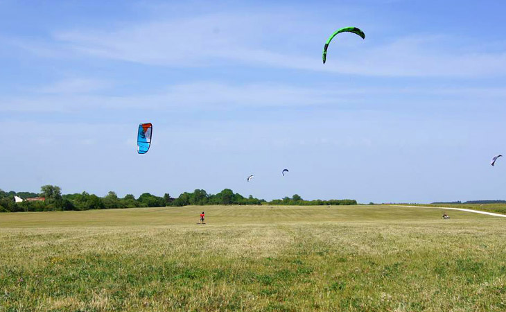 Spot de landkite de Chambley